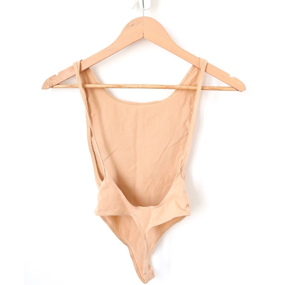 SOLD! American Apparel Cotton Spandex Deep Cut Bodysuit - Picture 5 of 11